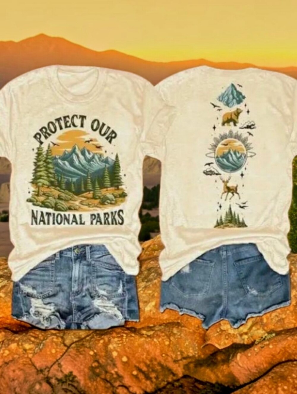 Protect Our National Parks Graphic Tee - NWT! - Picture 1 of 6